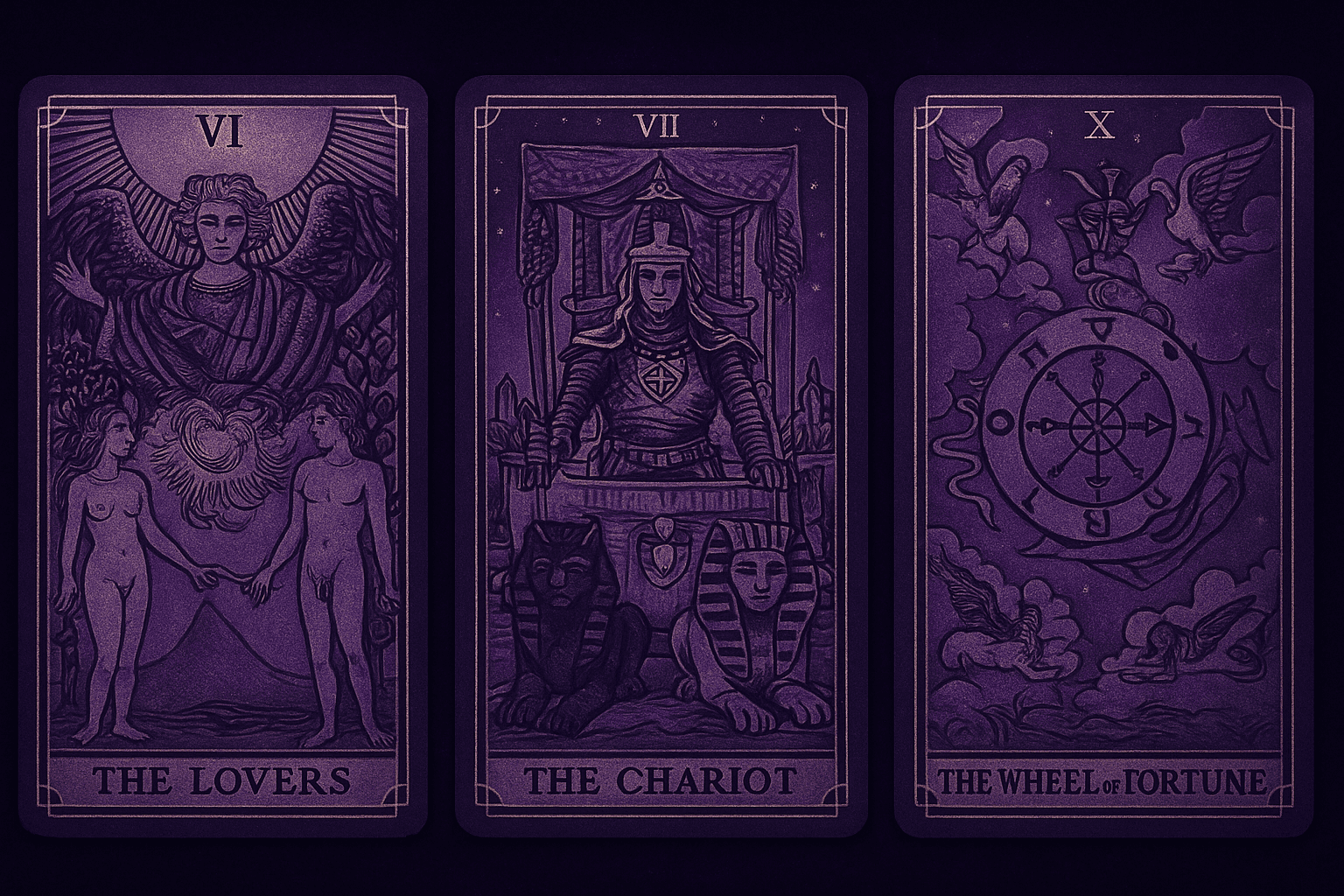 Tarot cards background